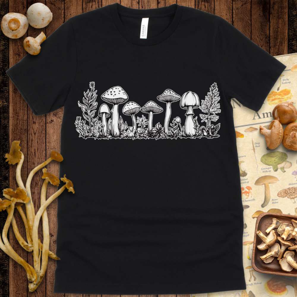 Fungi And Fauna White 2 Tee
