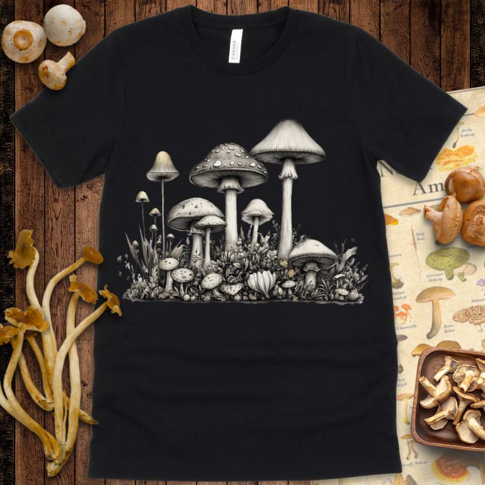 White Fungal Bloom Tee