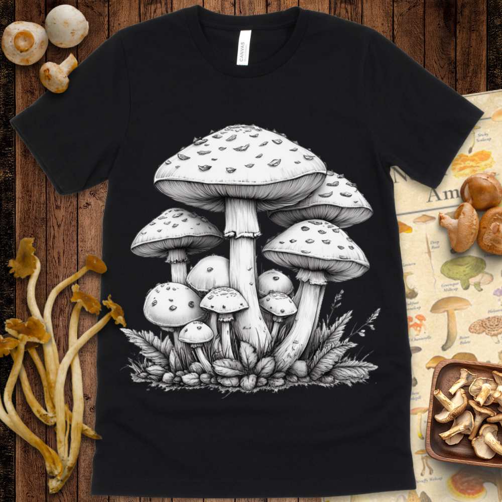 White Mushroom Tee
