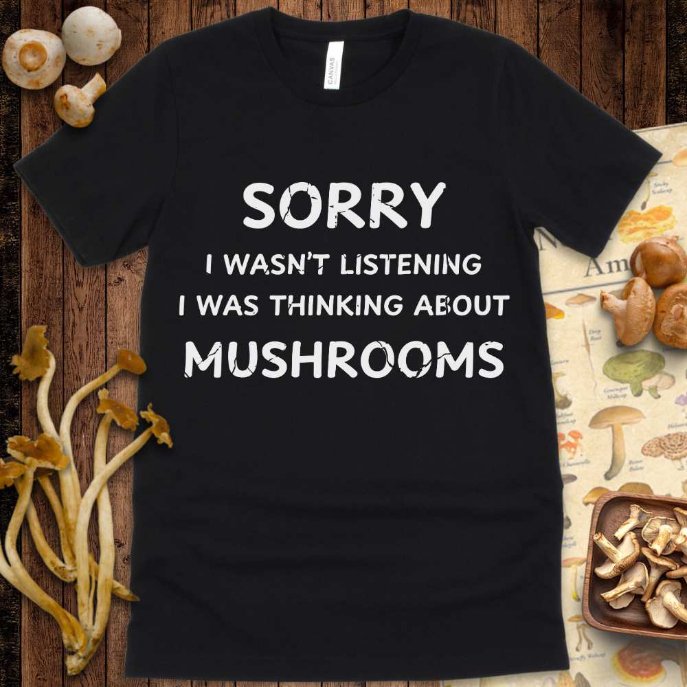 About Mushrooms Tee