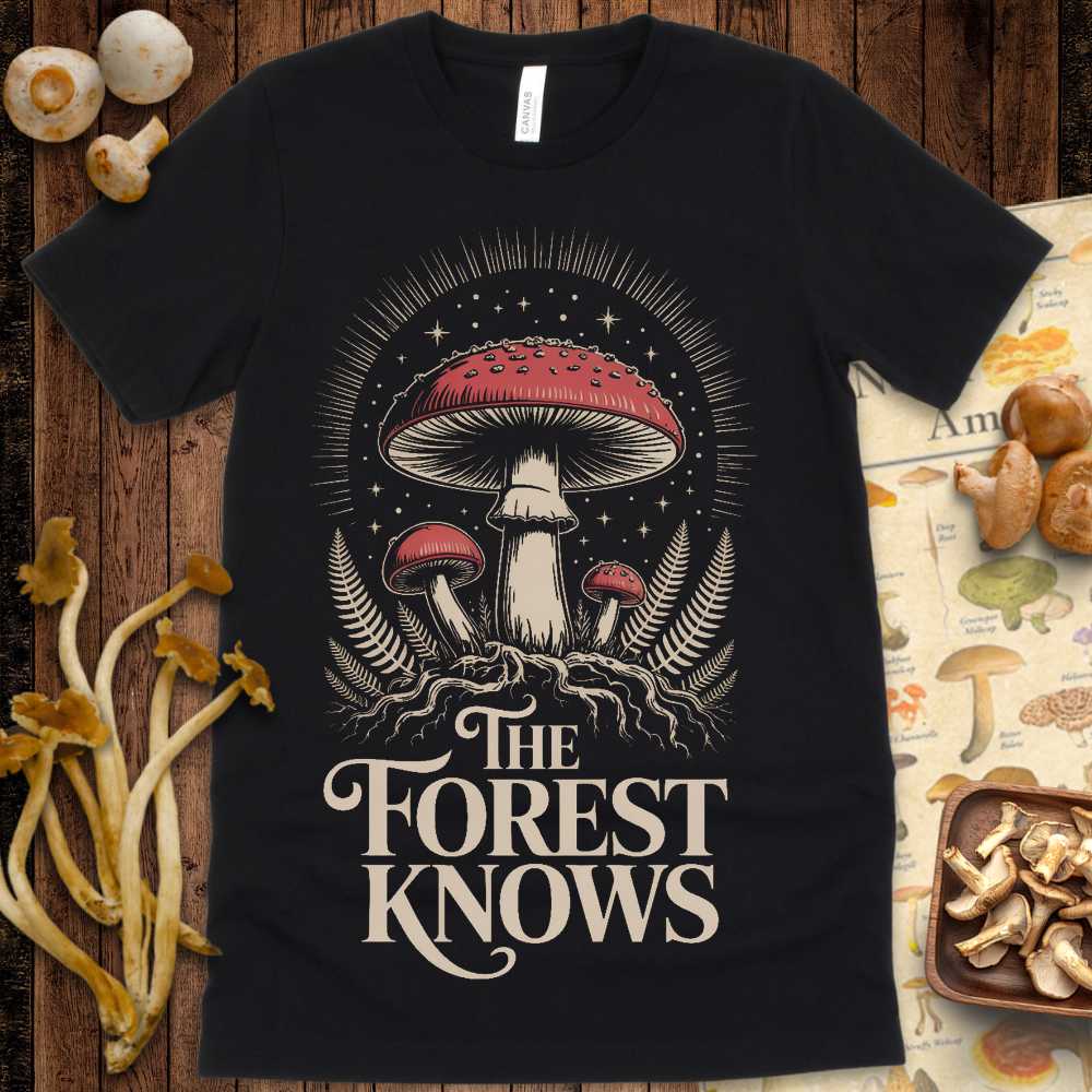 Forest Wisdom Shroom Tee