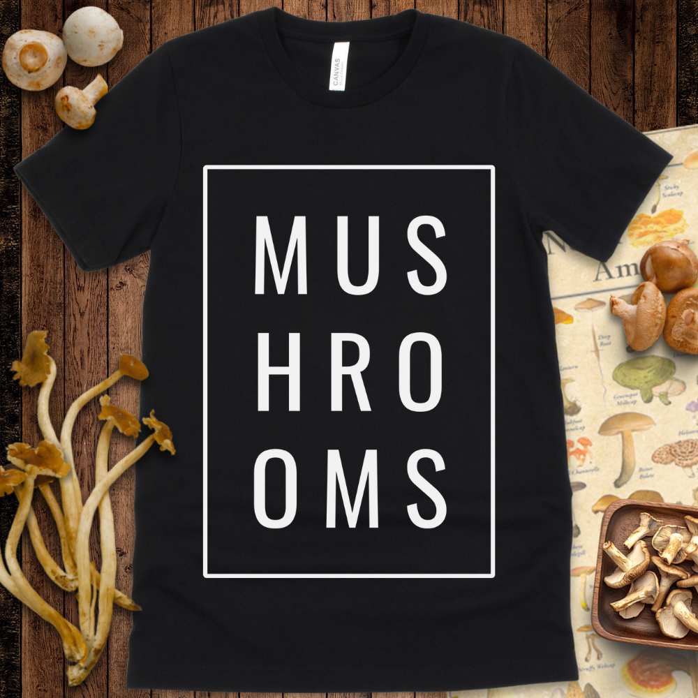 Mushrooms Squared Tee