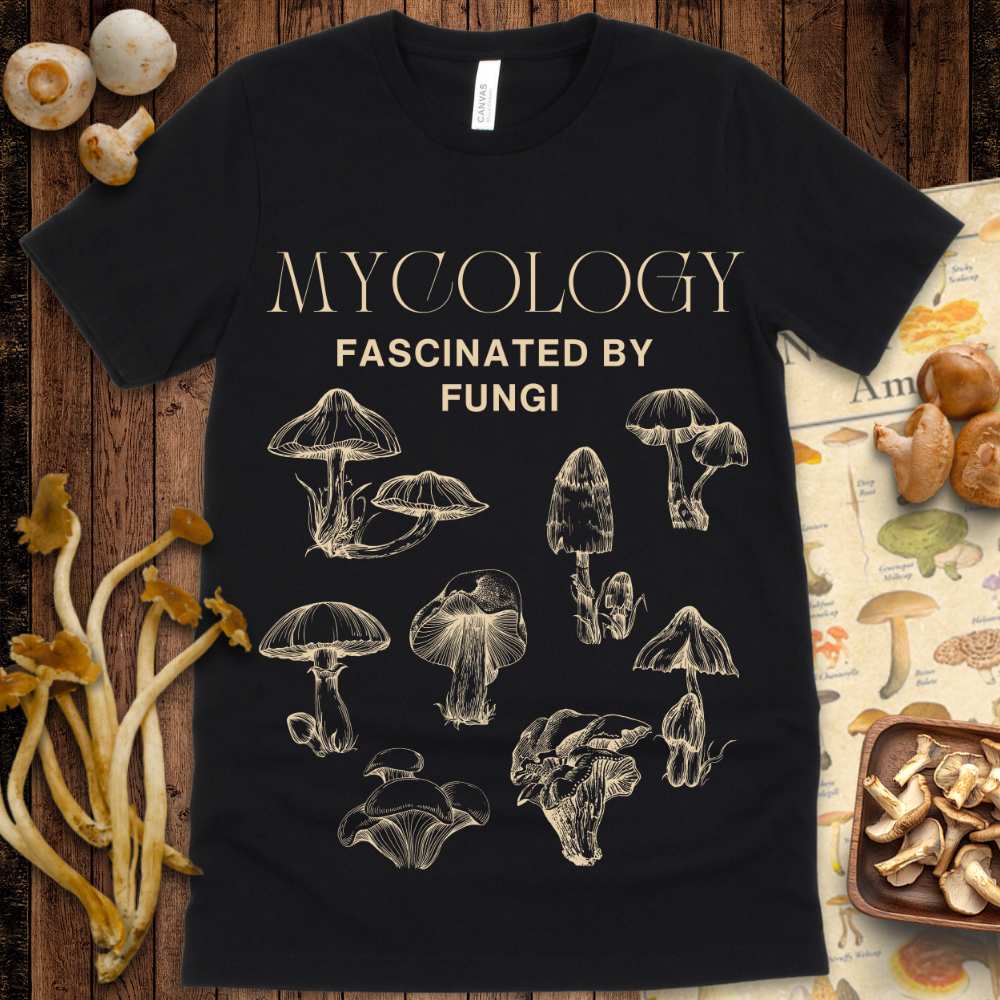 Mycology Facinated by Fungi Tee
