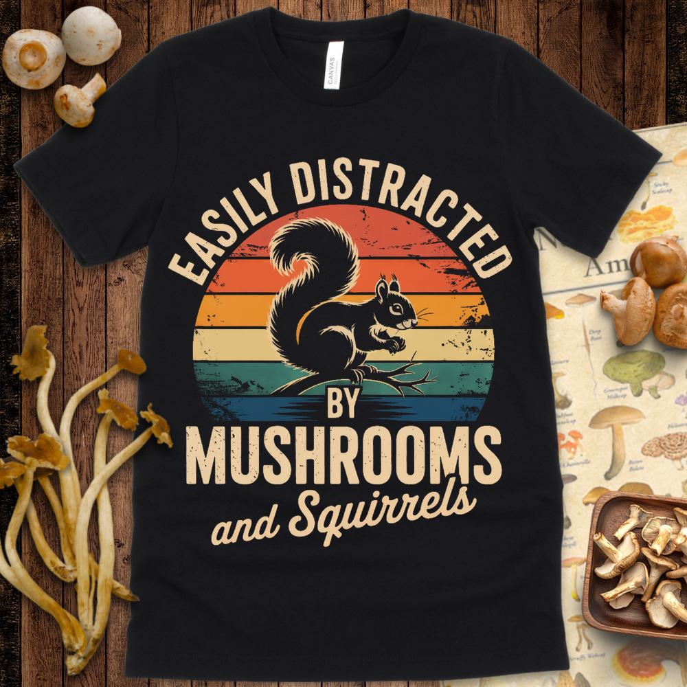Mushroom Squirrel Tee