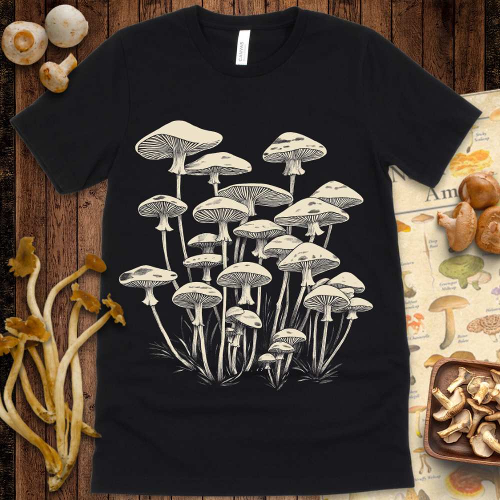 MushroomsSumi-e Tee