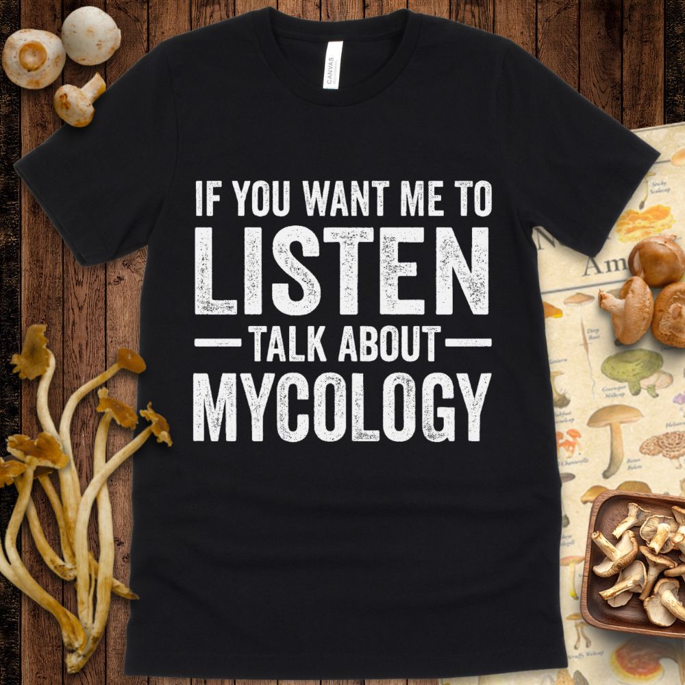 Mycology Talk Tee