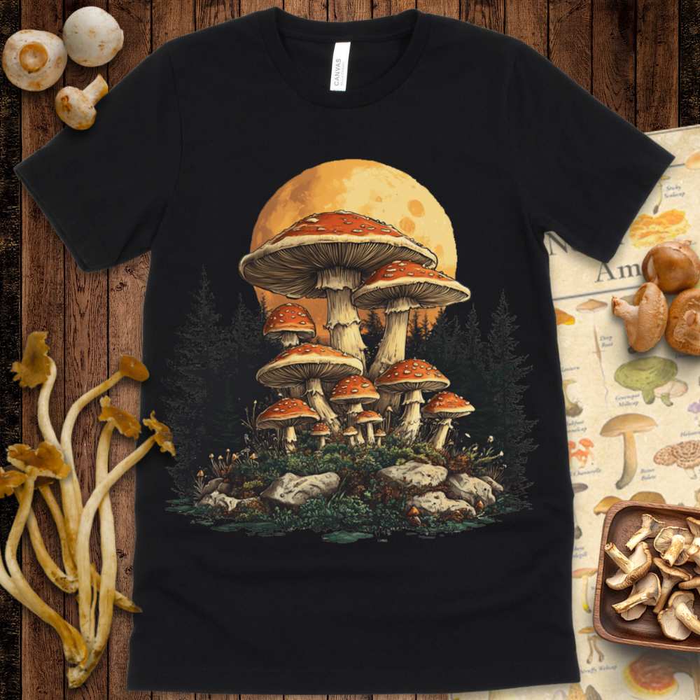Mushroom forest Sunset Tee