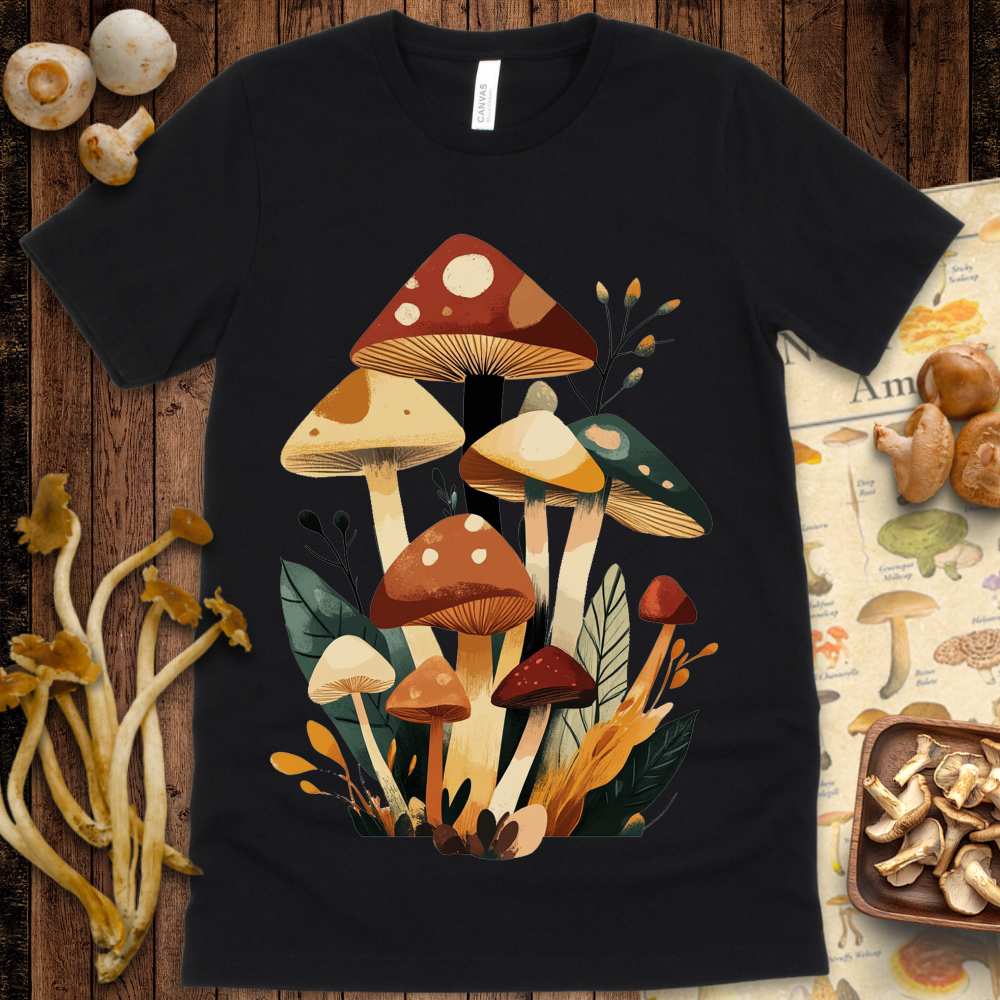 Cubism Flora Fungi Tee