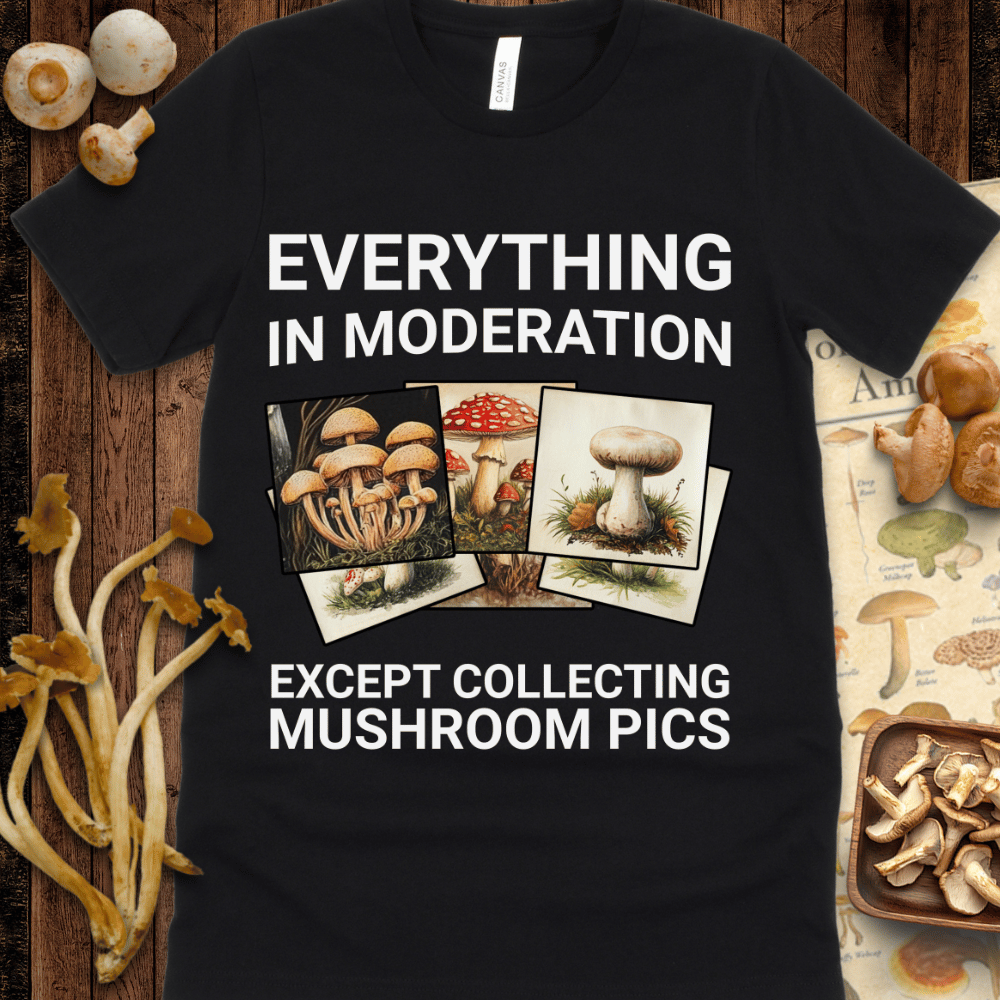 Mushroom Pics Tee