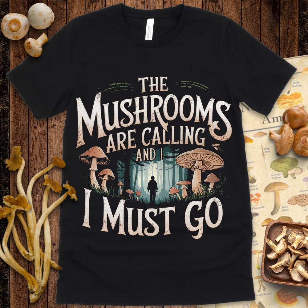 Mushrooms Calling Tee
