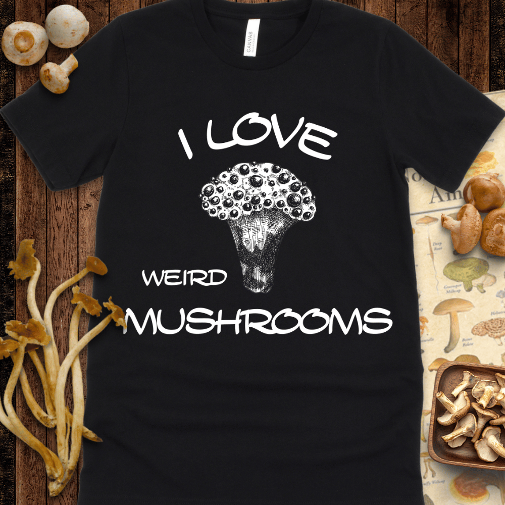 Love Weird Fungi Tee