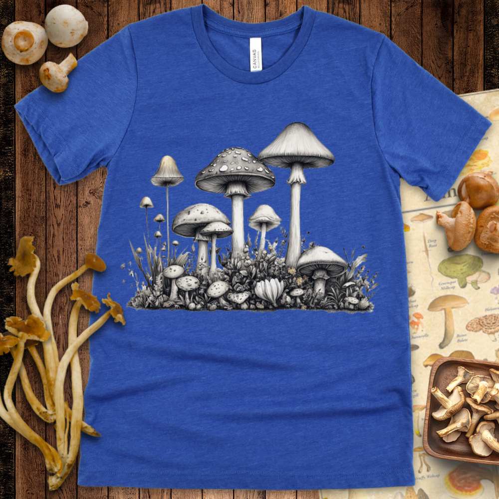 White Fungal Bloom Tee