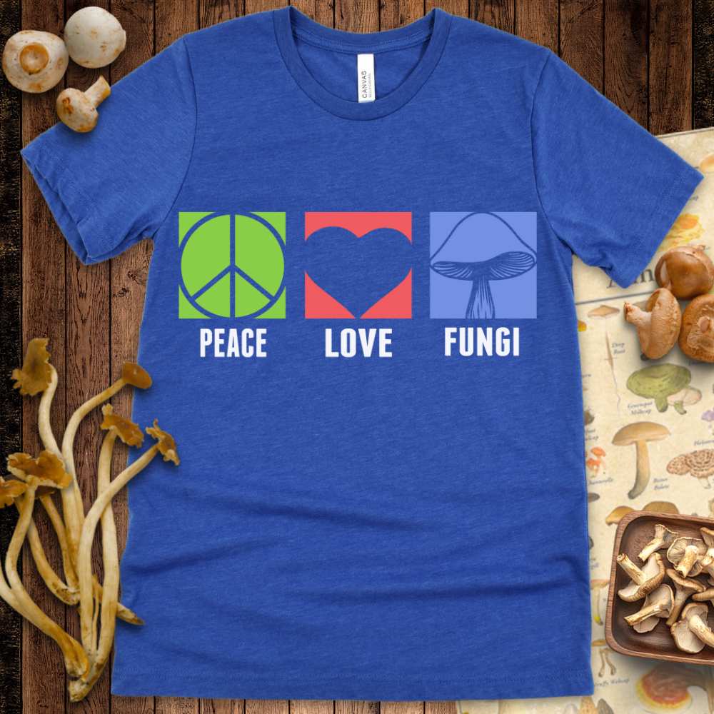 Peace Love Fungi Tee