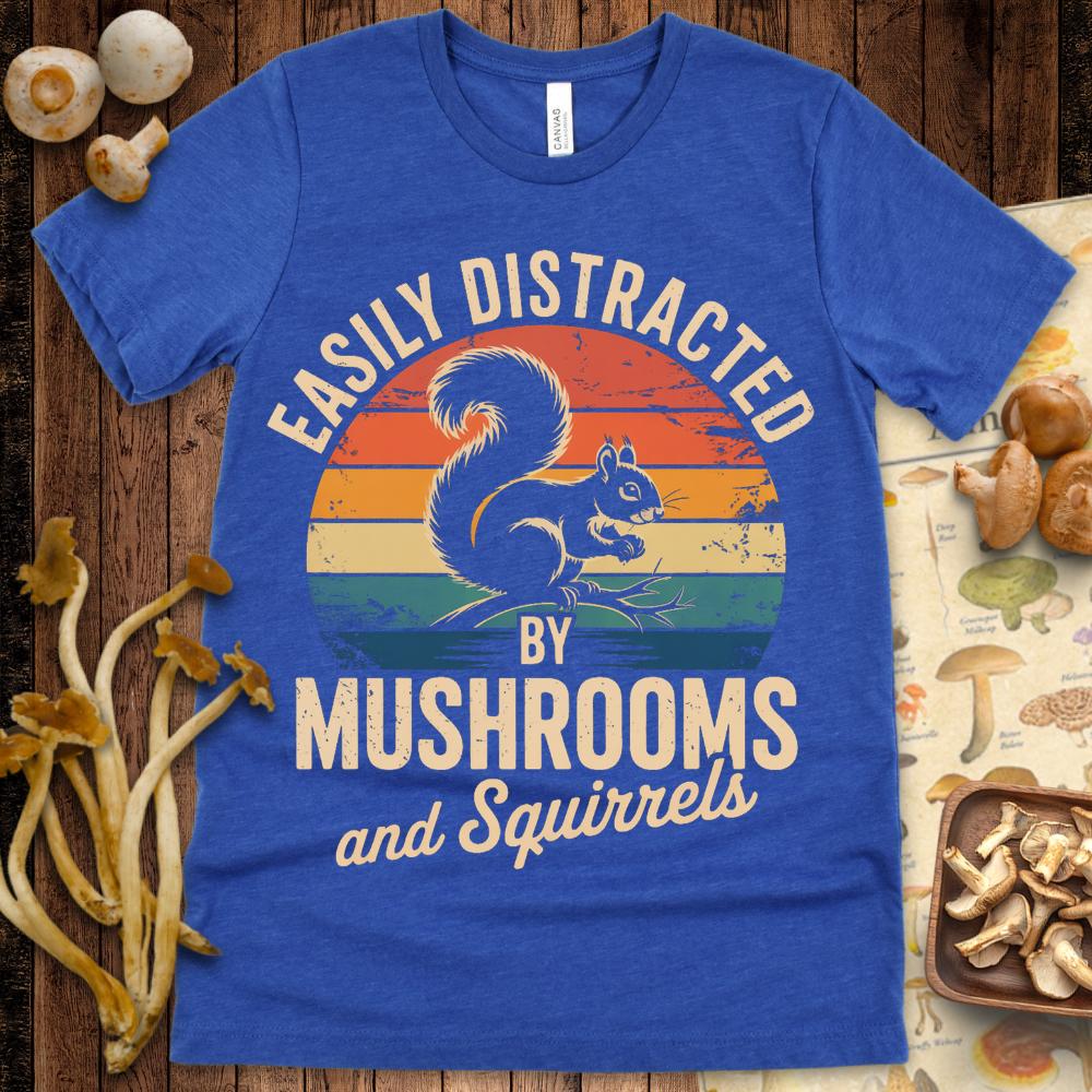 Mushroom Squirrel Tee
