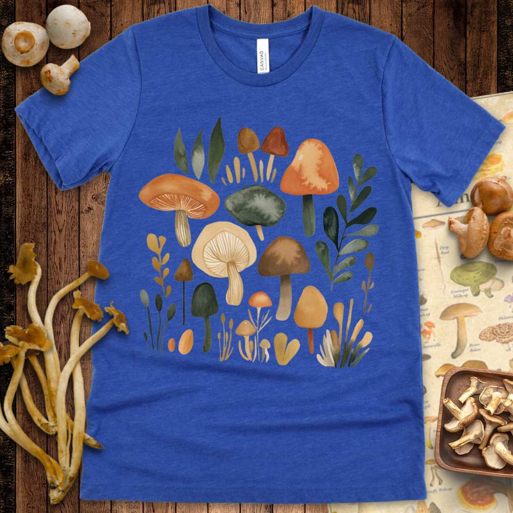 Watercolor Fungi Tee