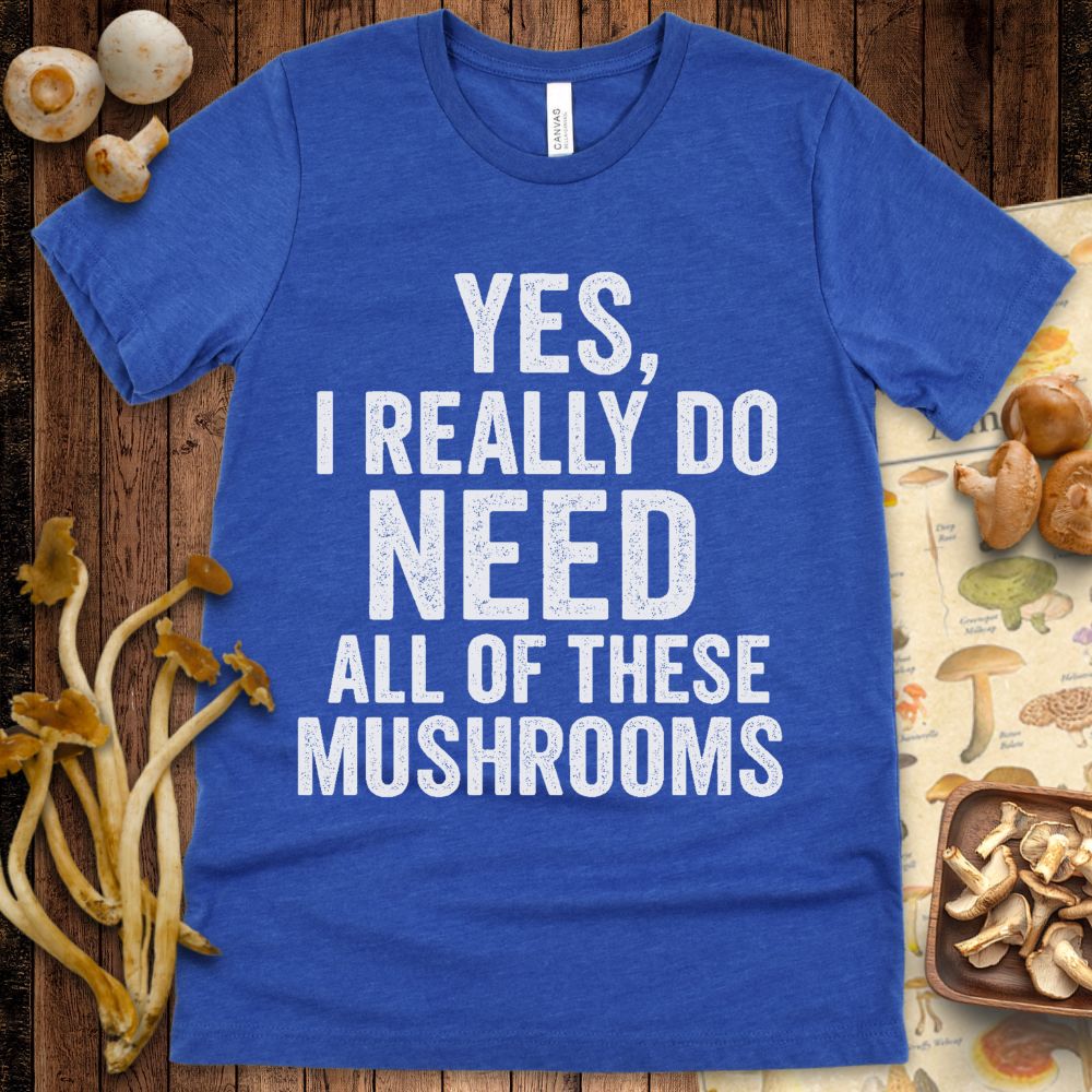 Yes Mushrooms Tee