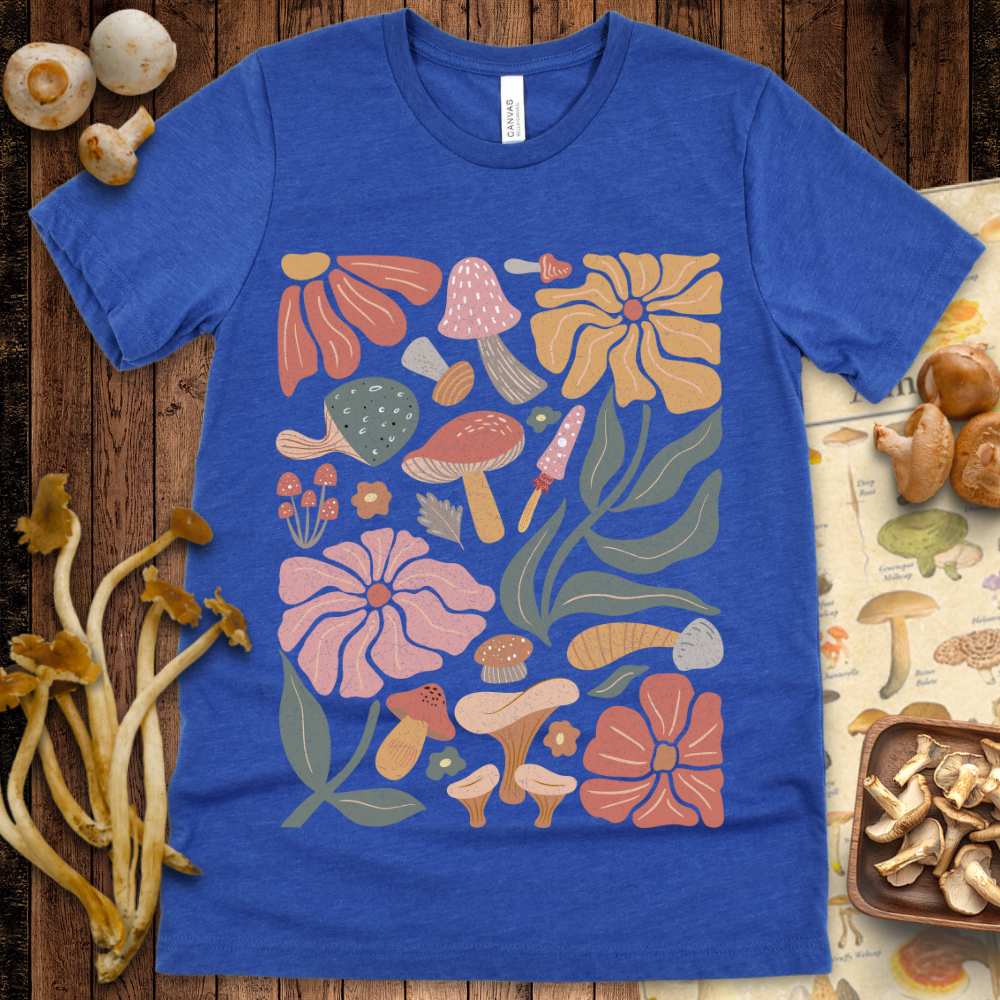Boho Fungi N Fauna Tee