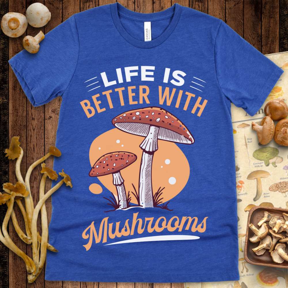 Life With Mushrooms Tee