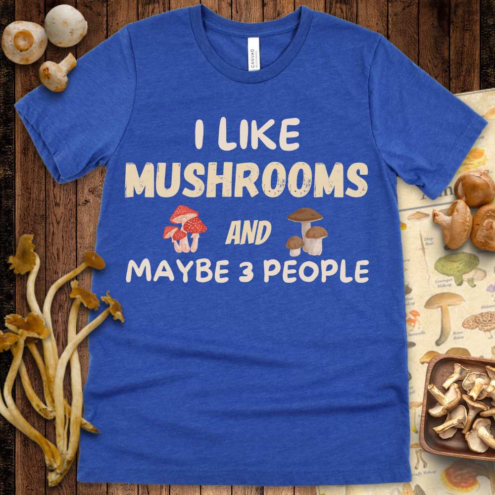 Shrooms & 3 People Tee