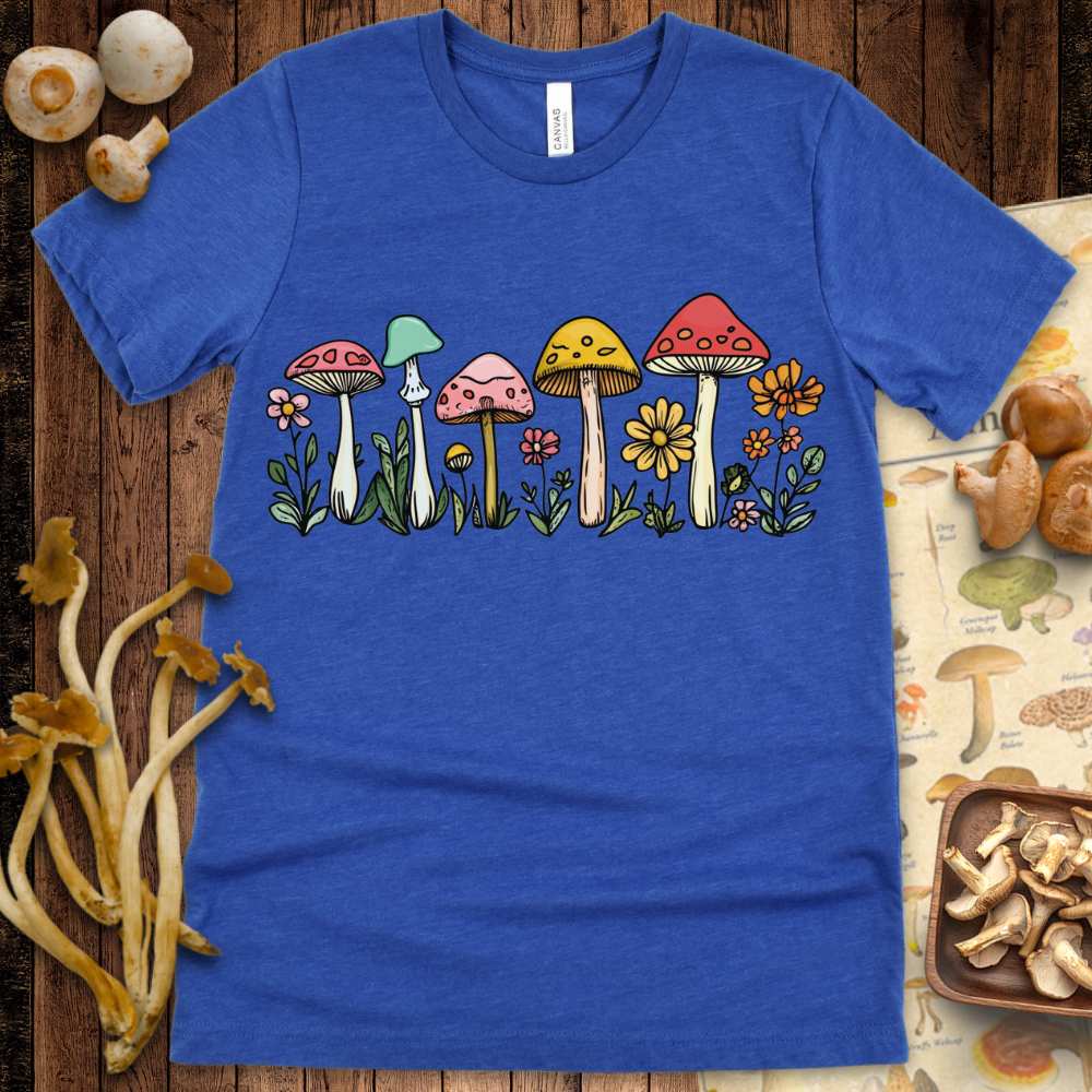 Fungi Summer Flowers Tee