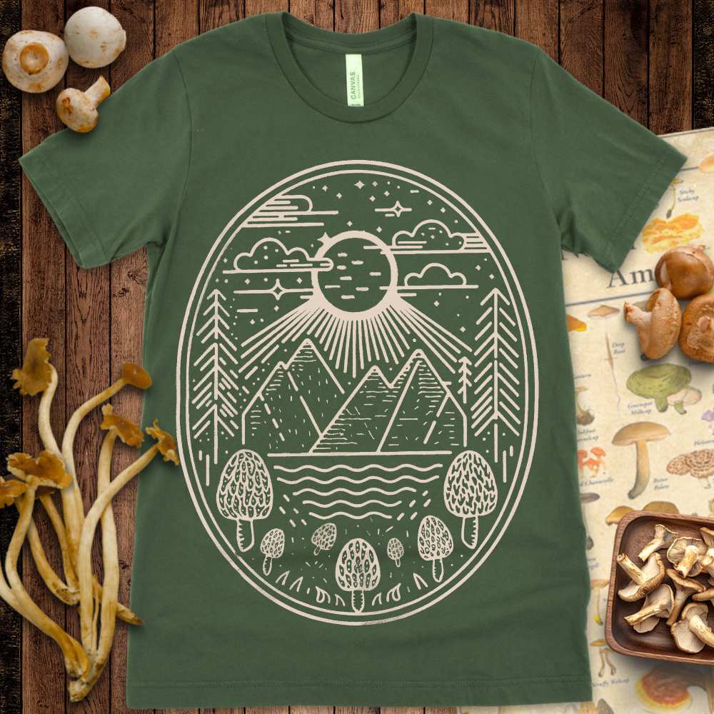 Moonlit Peaks Tee