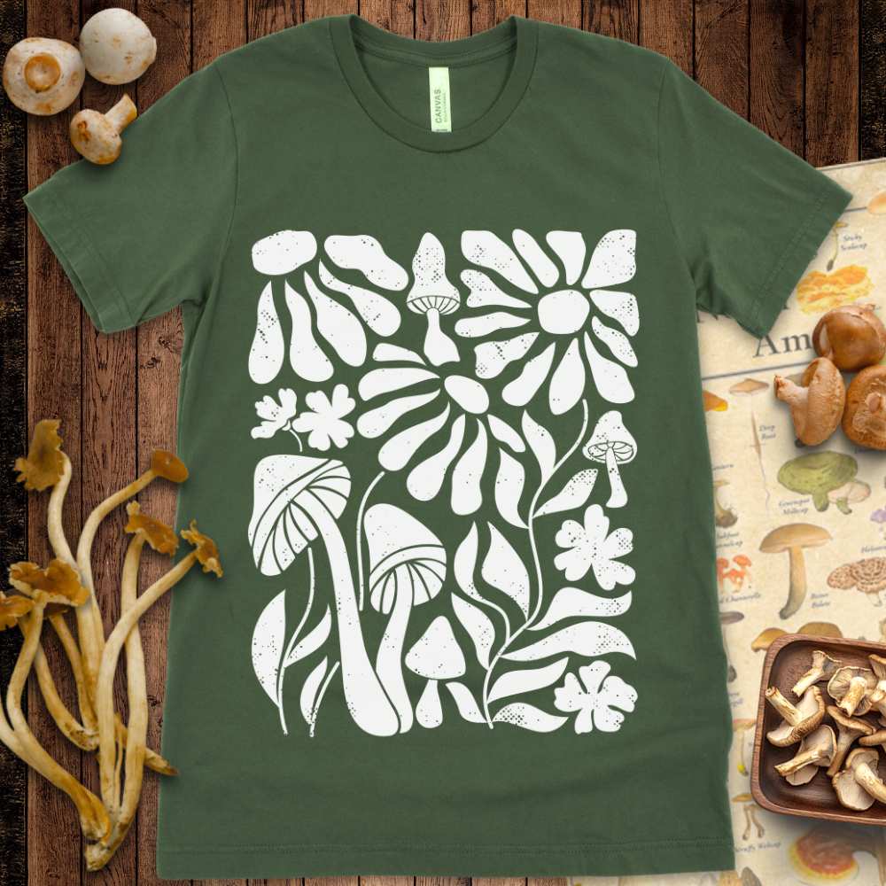 Flowers N shrooms Tee