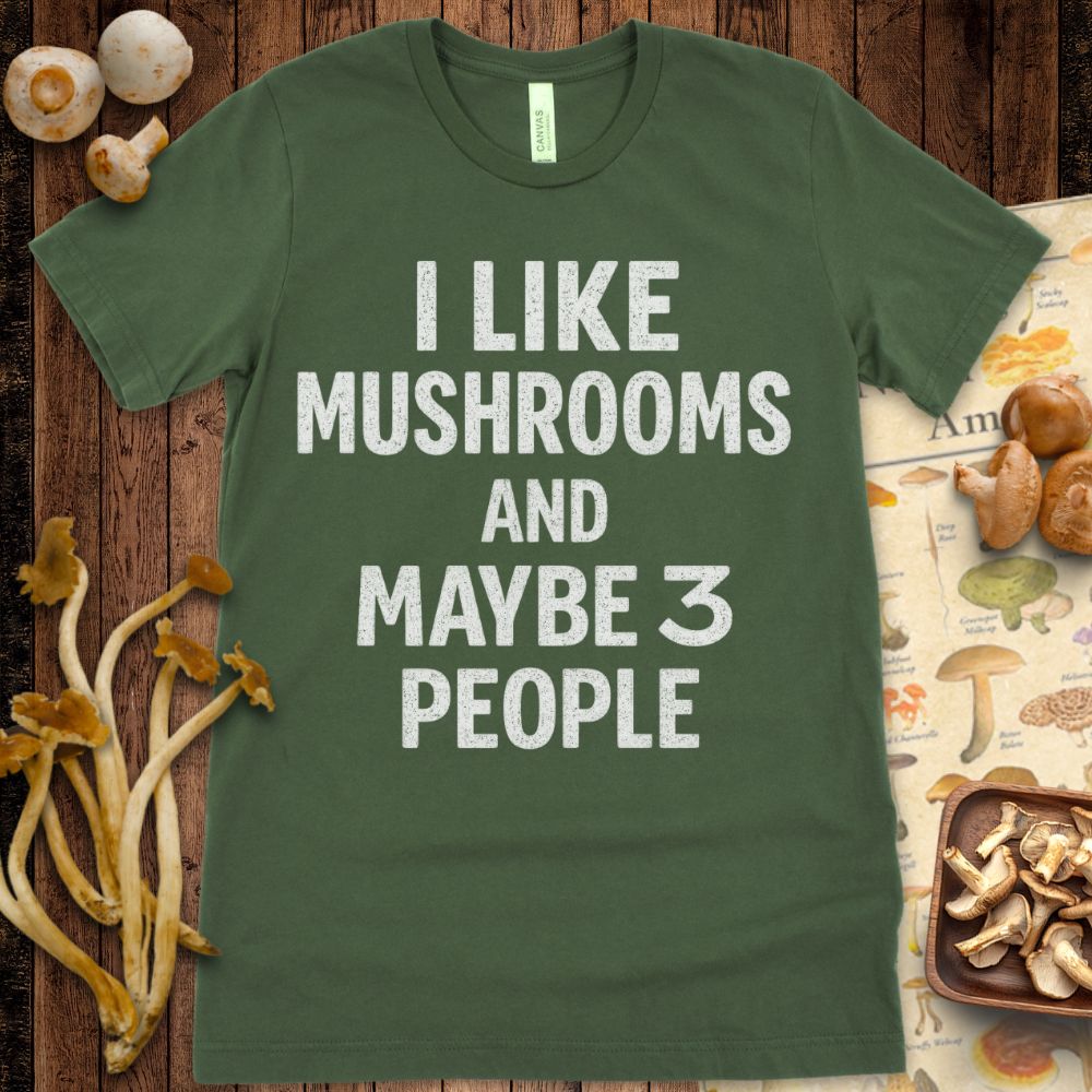 Shrooms Over People Tee