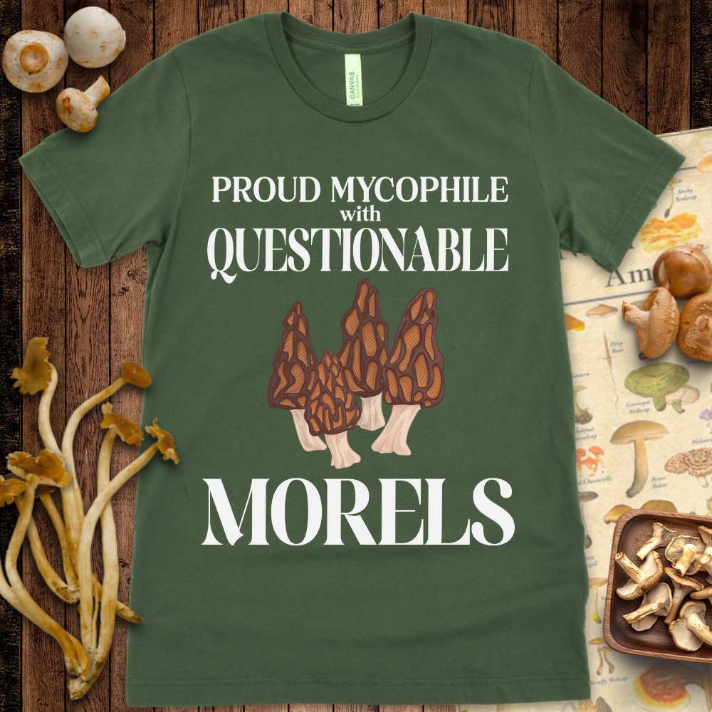 Mycophile Morels Tee