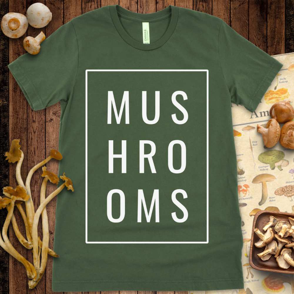 Mushrooms Squared Tee