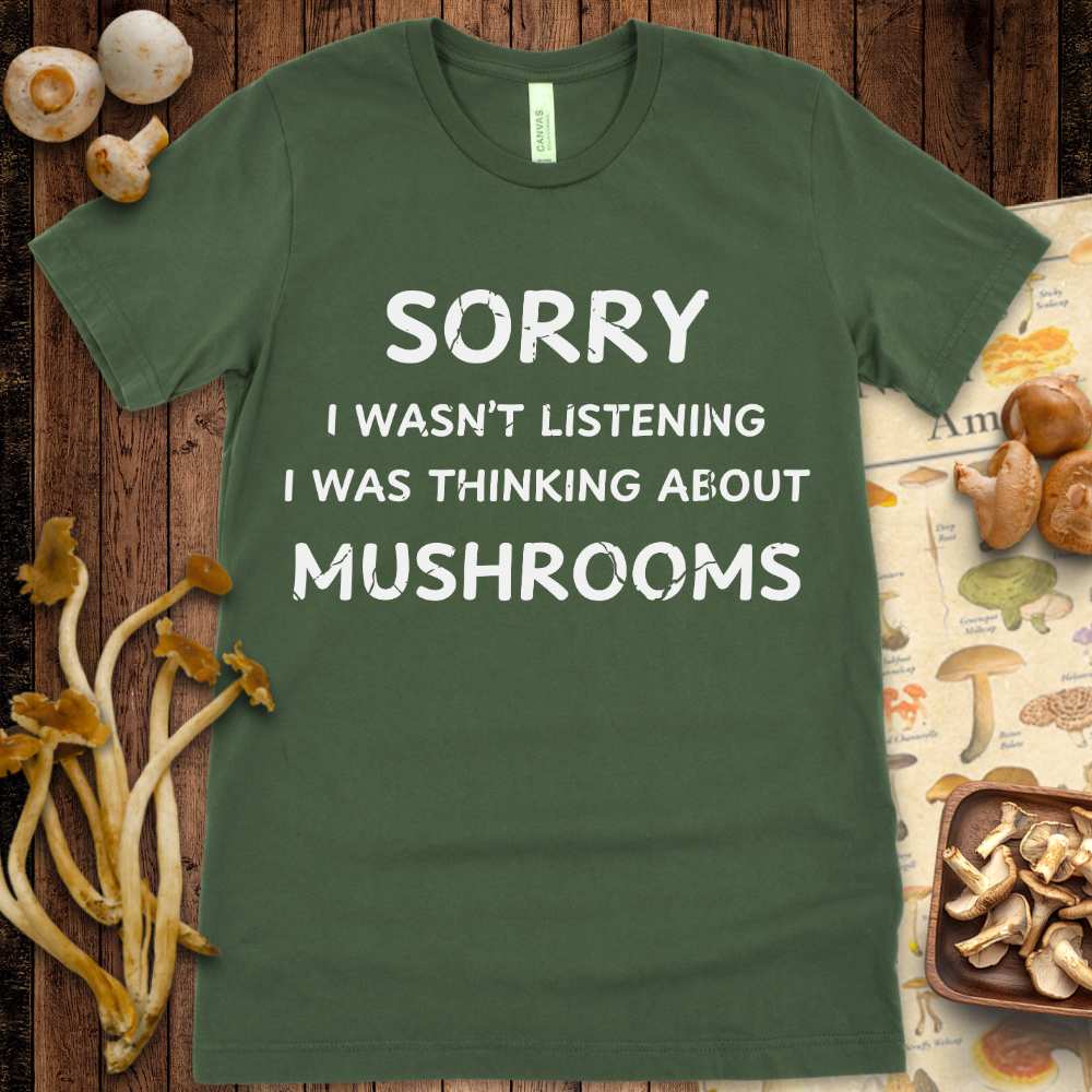 About Mushrooms Tee