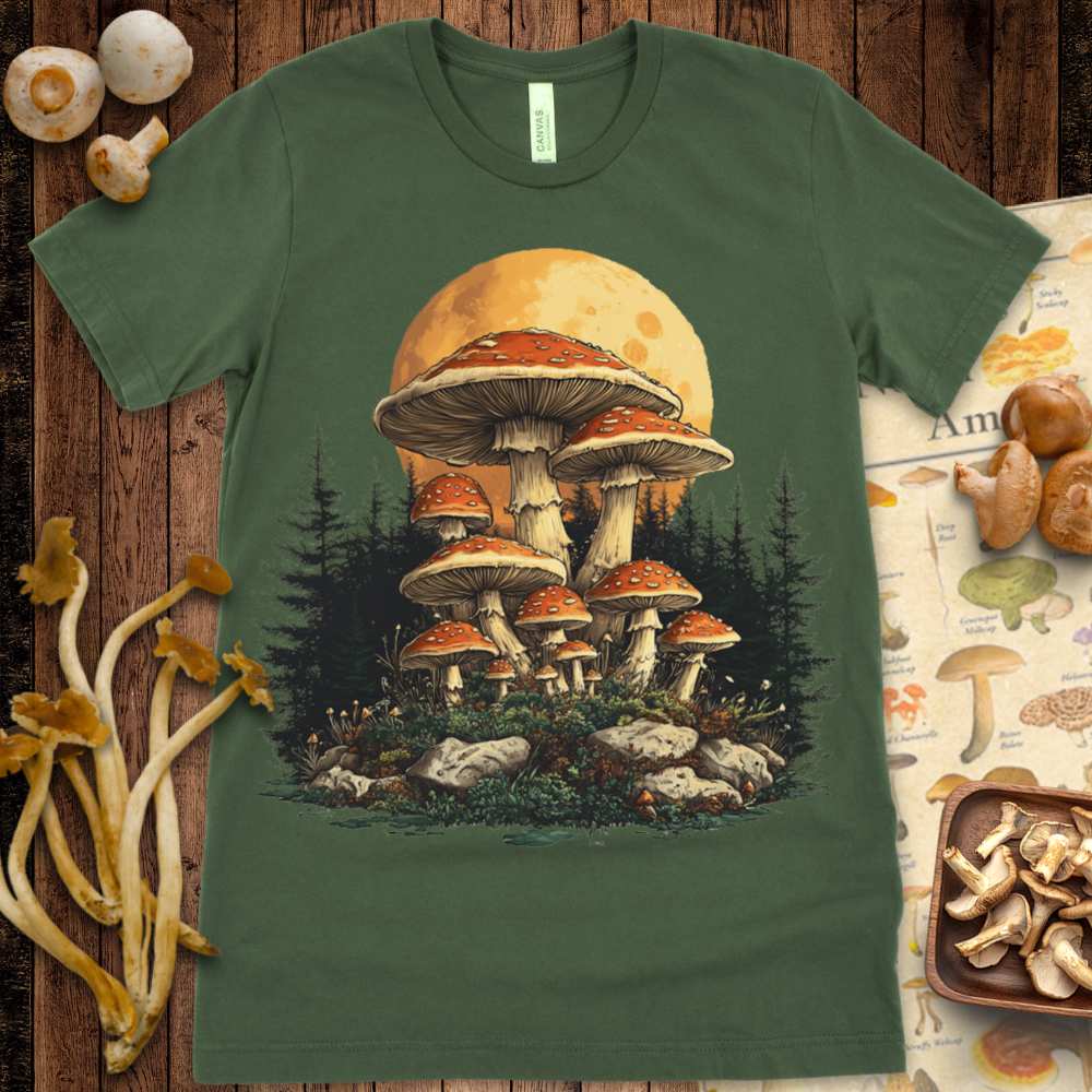 Mushroom forest Sunset Tee