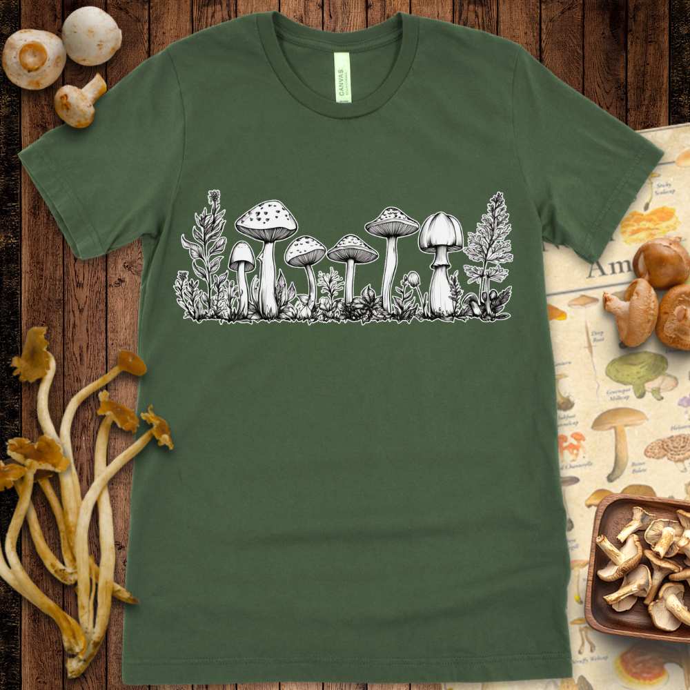 Fungi And Fauna White 2 Tee