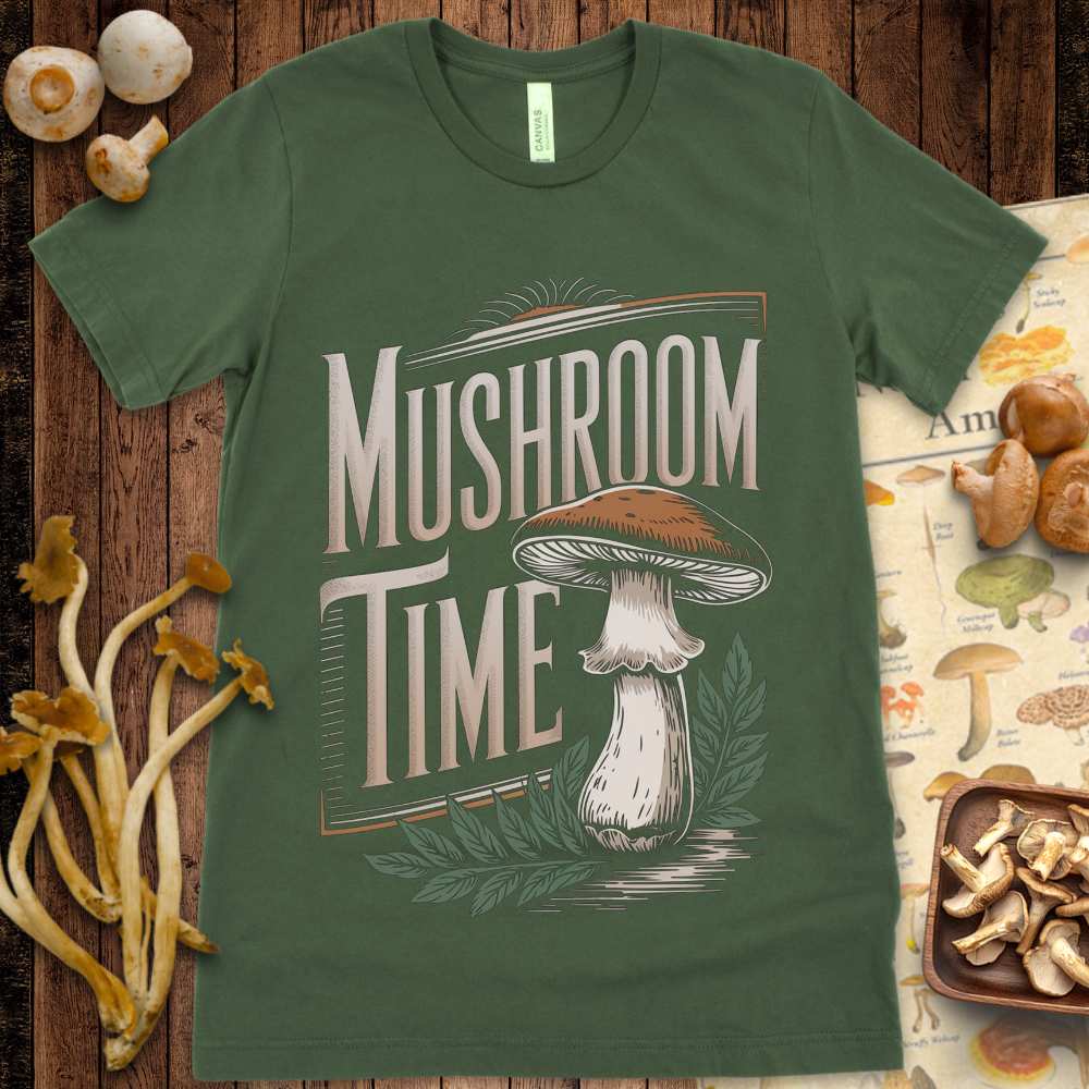 Mushroom Time Tee