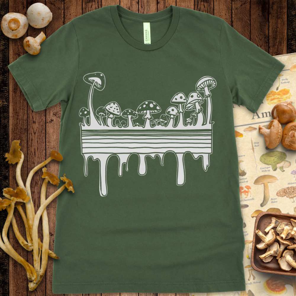 Drip Forest Shrooms Tee