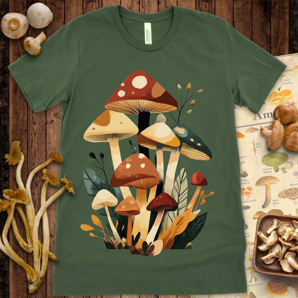 Cubism Flora Fungi Tee