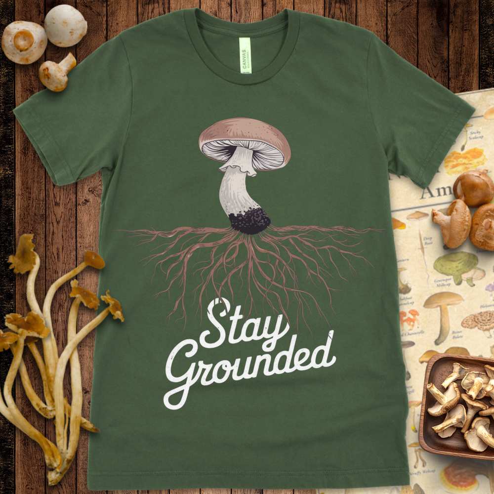 Stay Grounded Shroom Tee
