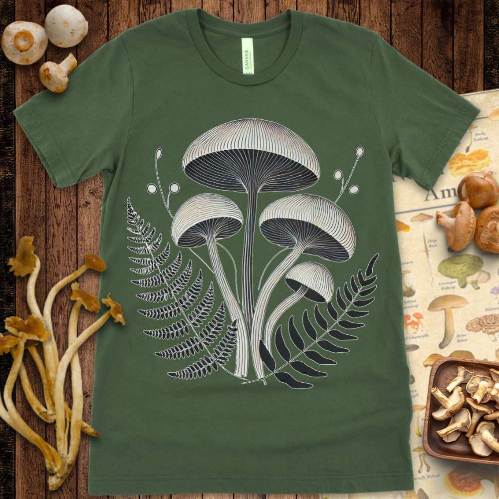 Fungi & Ferns Lines Tee