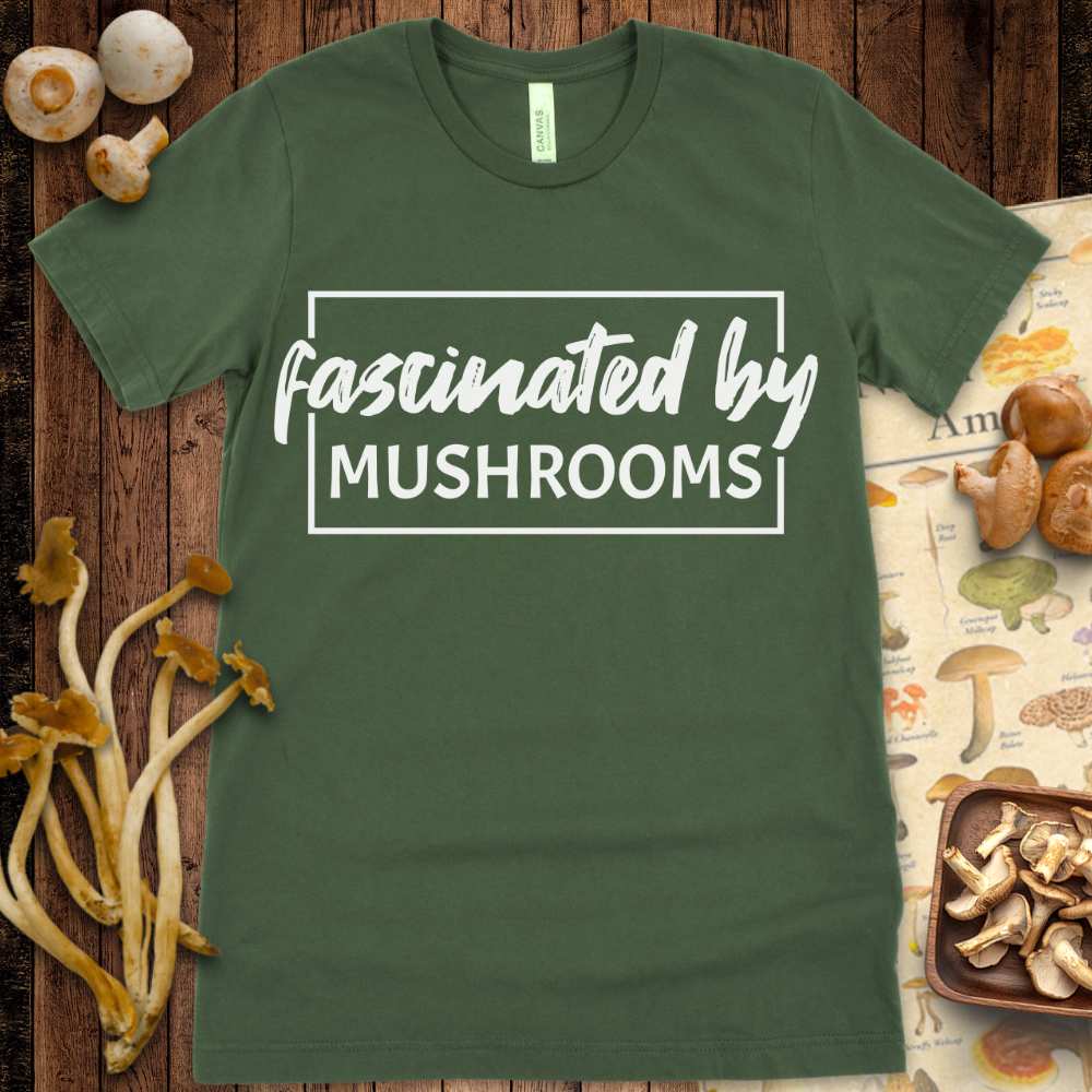 fascinated by Mushrooms Tee