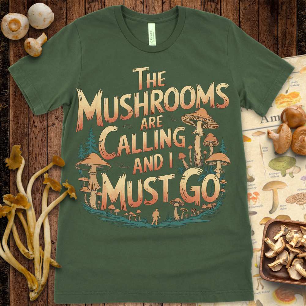 Shrooms Calling Tee