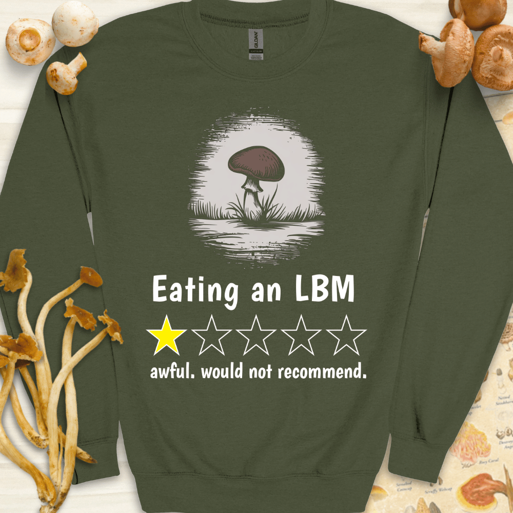 LBM One Star Sweat Tee Dark Green