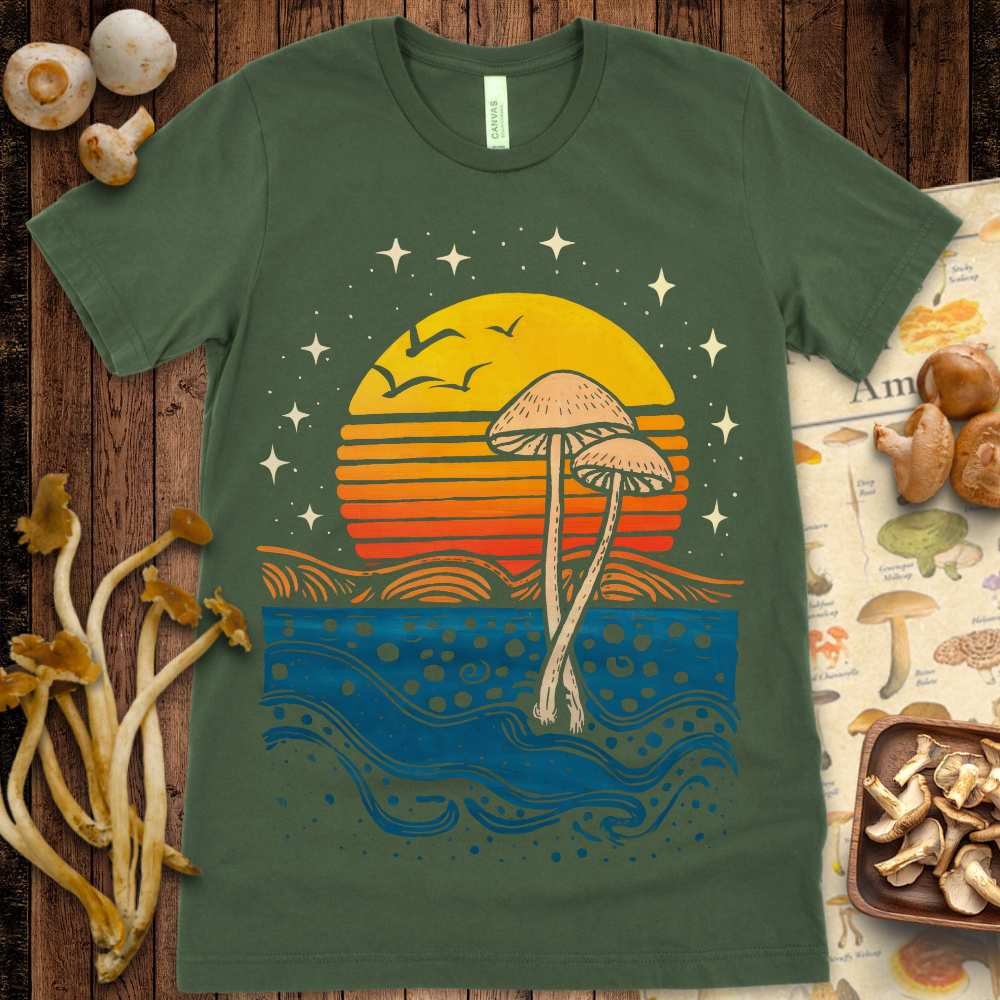 Twilight Fungal Skies Tee