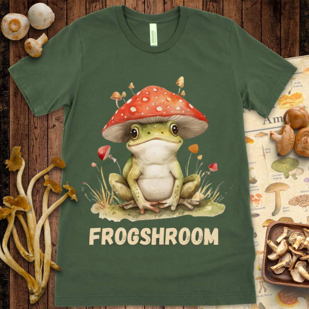 FrogShroom Hat Tee