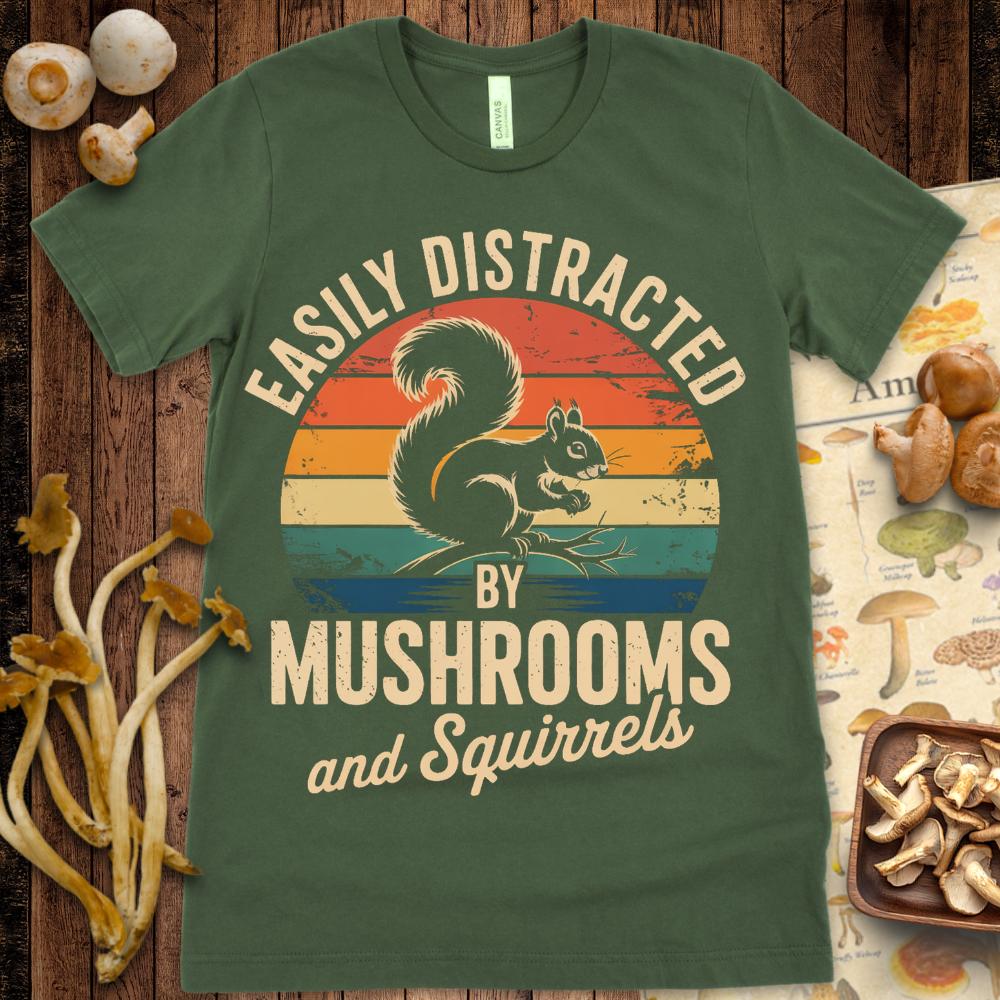 Mushroom Squirrel Tee