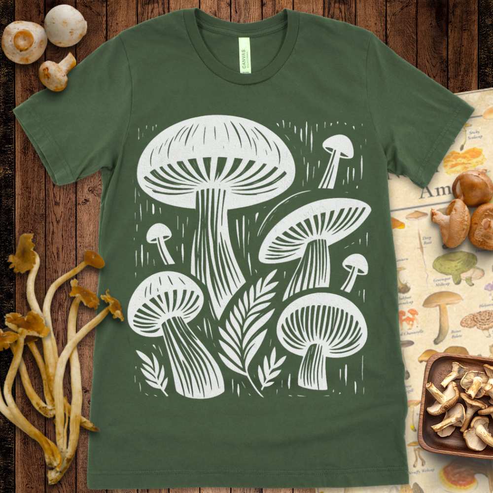 Mushrooms & Ferns Tee