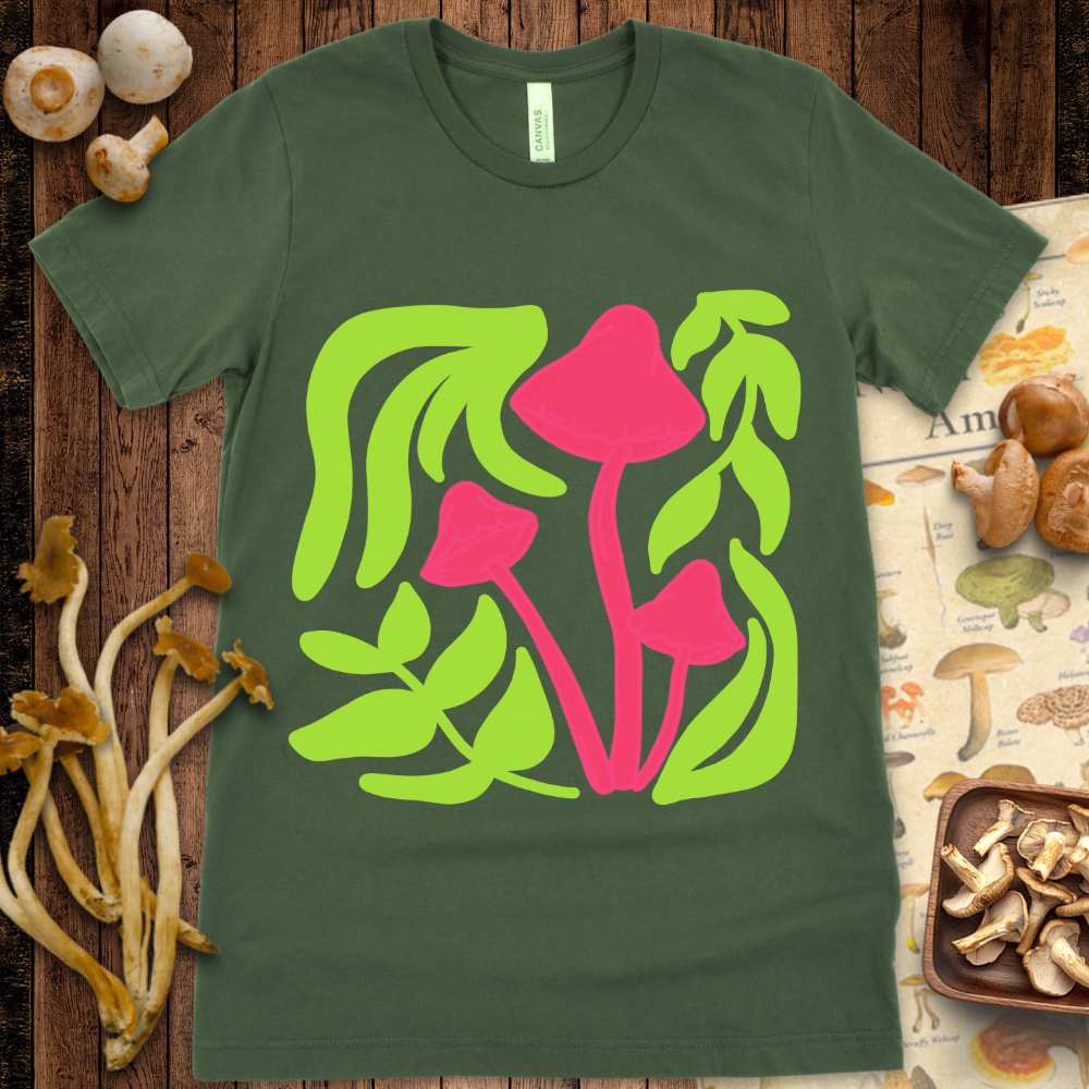 Mushroom Design Tee