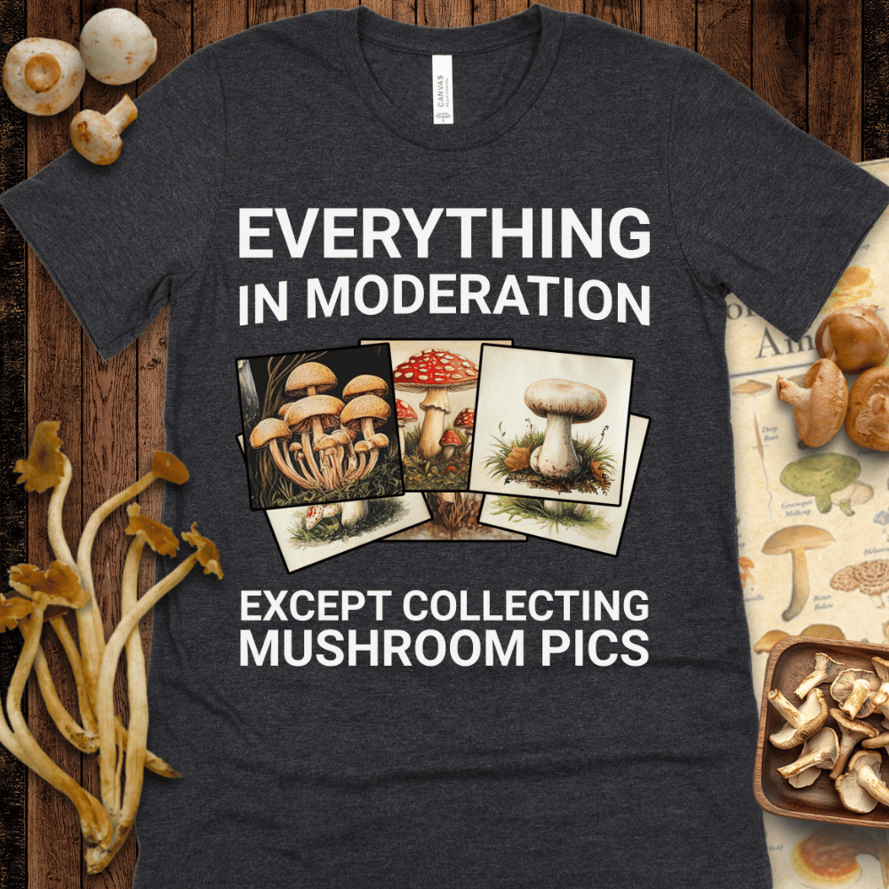 Mushroom Pics Tee