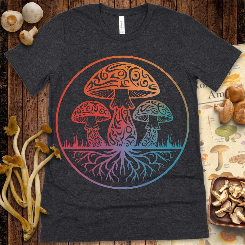 Tribal Fungi Colors Tee