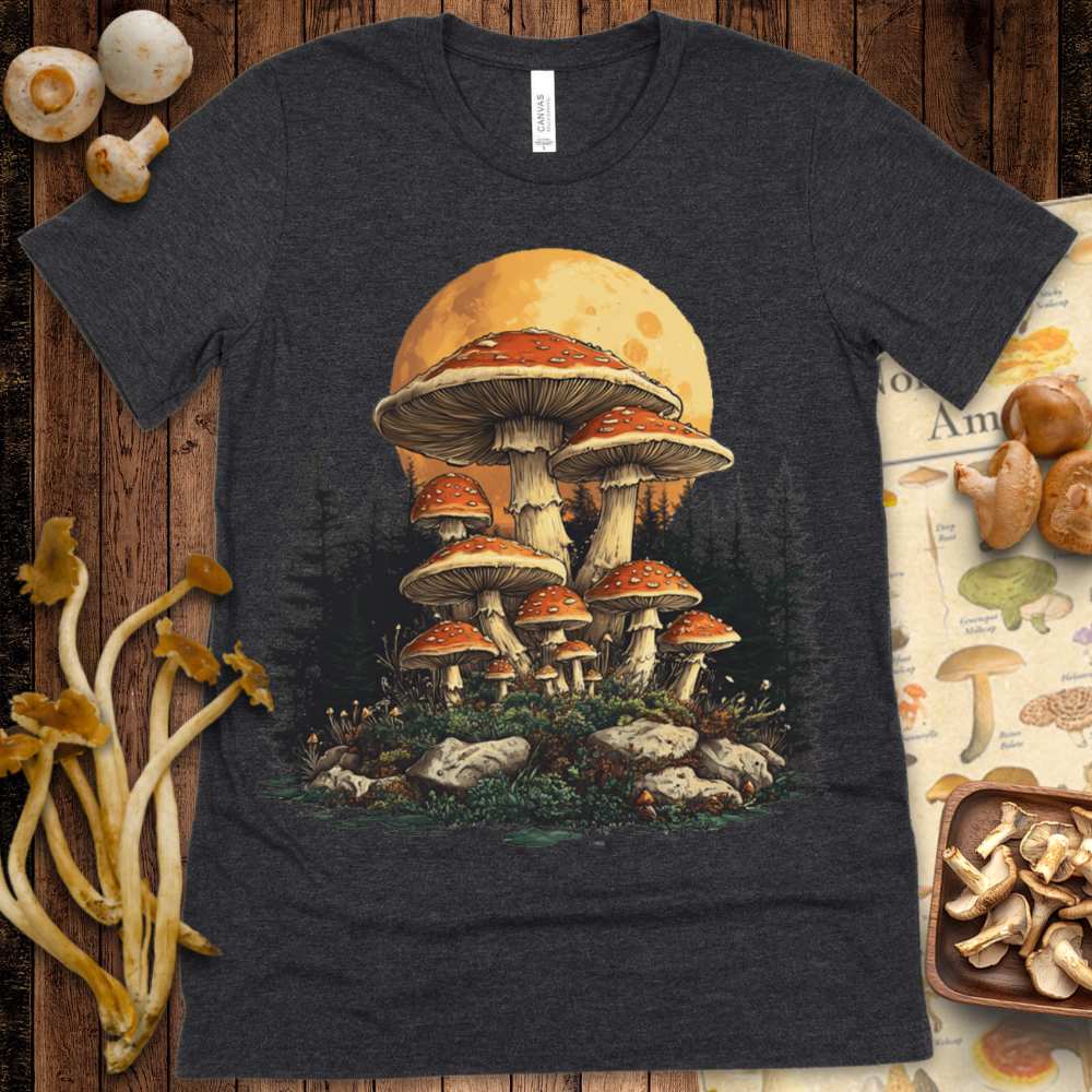 Mushroom forest Sunset Tee