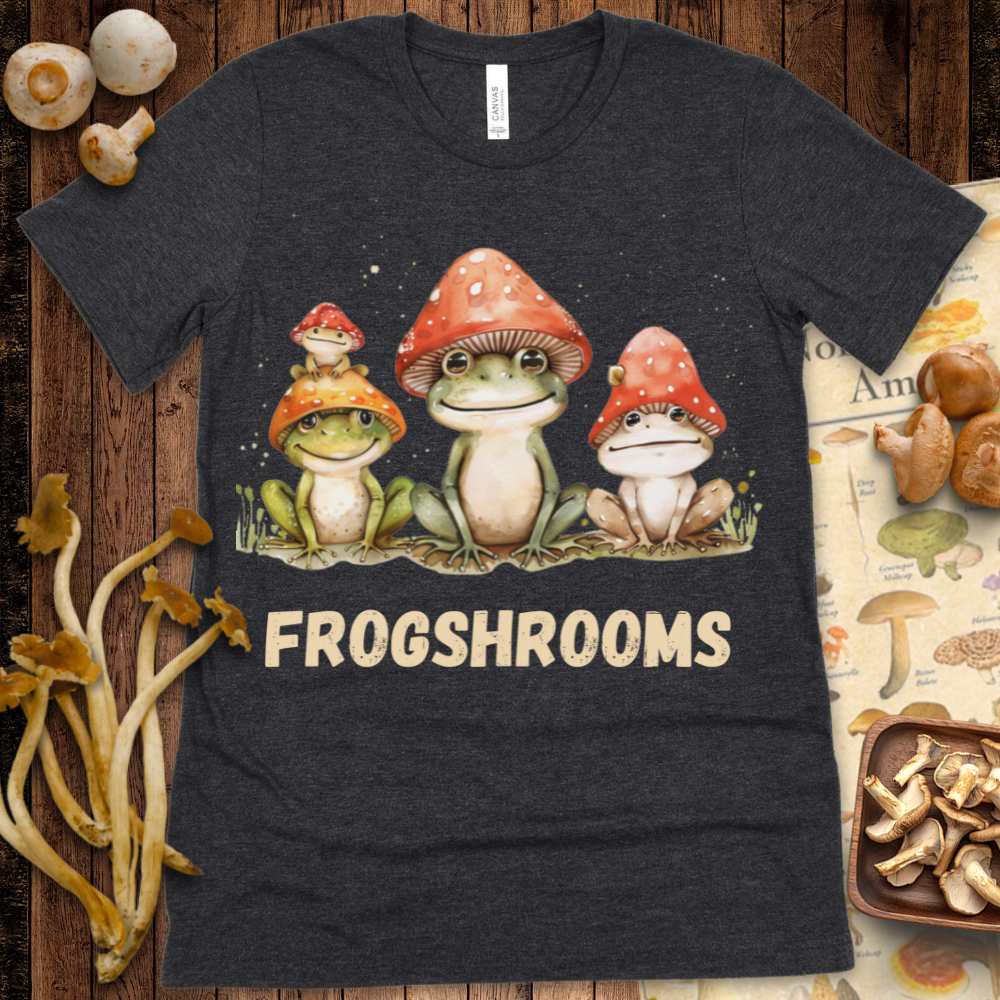 FrogShrooms In Hats Tee