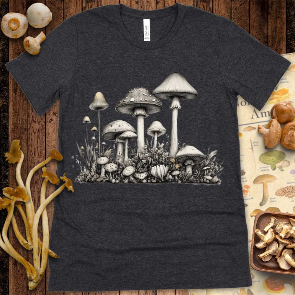 White Fungal Bloom Tee